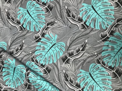 Monstera_Turkusowo_Czarna